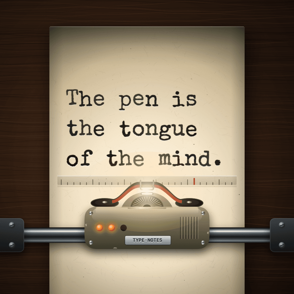 Type Notes app icon