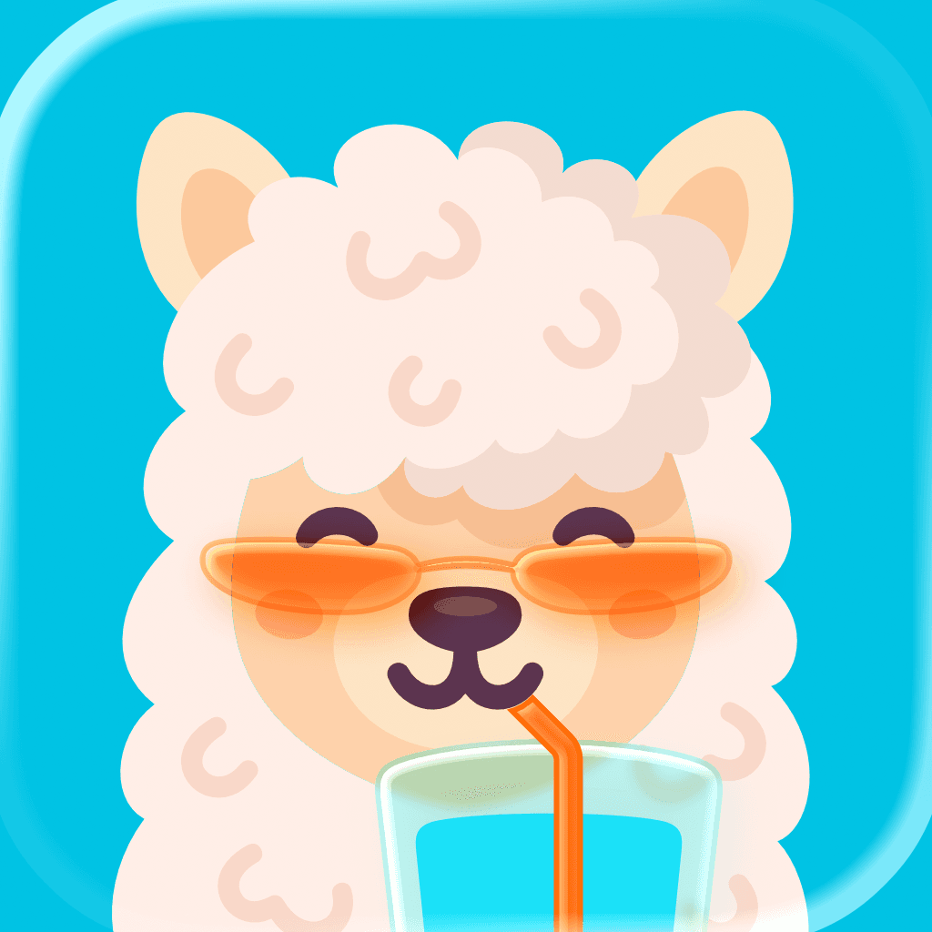 Waterllama app icon